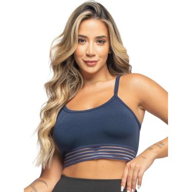 Imagem de Top Fitness Hidra Alcinha Nadador Feminino Sem Bojo Alça Fina Academia Com Elástico-Feminino