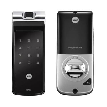 Imagem de Fechadura Digital YDF 40A Yale com Biometria e Senha - Trinco Rolete