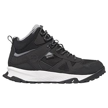 Imagem de Timberland Bota masculina Lincoln Peak impermeável para caminhada, Preto Jet, 43