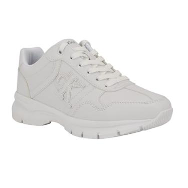 Imagem de Calvin Klein Caius Tênis feminino, Branco 140, 35