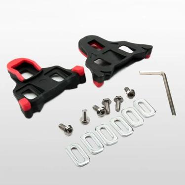 Imagem de Taquinho Para Sapatilhas Speed Padrão Compativel Com SShiManO Sm11 Bicicleta Bike Tacos (Vermelho)