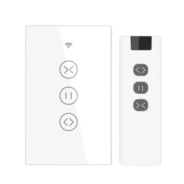 Imagem de JXQXHCFS Cortina inteligente WiFi para cortina motorizada elétrica Tuya persiana rolante Aexa Echo Gogle Home Voice Control-KIT 3