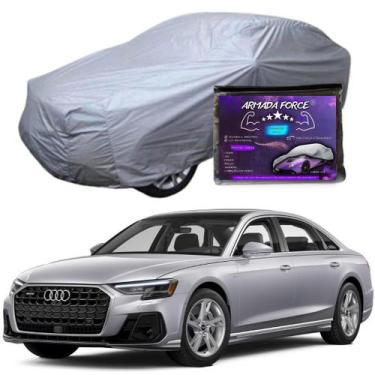 Imagem de Capa De Cobrir Carro Audi A8 Sedan Sem Forro Impermeável Armada Force 