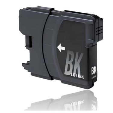 Imagem de Cartucho Para Brother MFC-295CN LC61BK Compatível - Toner Vale