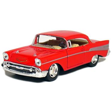 Imagem de KiNSMART 5" Die-cast 1957 Chevy Bel Air Coupe (Black)