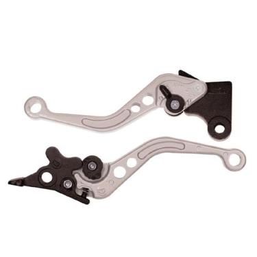 Imagem de Manete Esportivo TITAN 125/150 /FAN 125/150  freio lona - KIP,  PRATEA