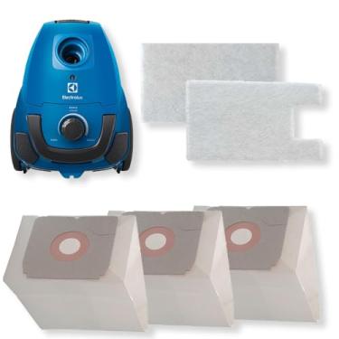 Imagem de 6 Saco Refil Coletor Bag Cartucho Descartável + Filtros de Entrada e Saida de Ar para A...