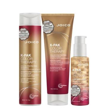 Imagem de Kit Triplo Joico K-PAK Color Therapy Smart Release (Shampoo, Condicion