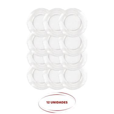 Imagem de Conjunto de 12 Pratos Rasos 22,6cm Dia á Dia Astral Duralex - Nadir Fi