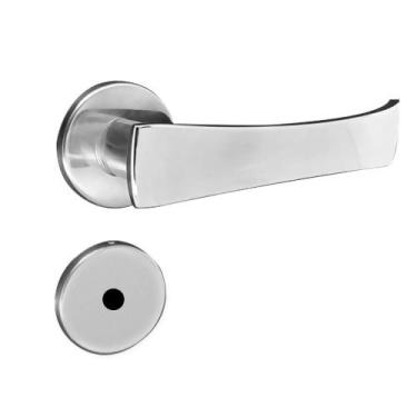 Imagem de Fechadura HAGA - Eco - Roseta 527 - Banheiro - 27446B