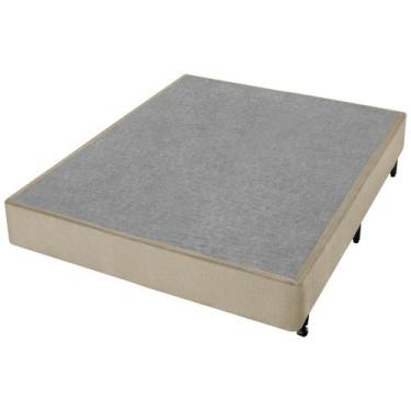 Imagem de Box Casal Americanflex Bege Linked 138x188x38cm