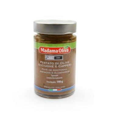 Imagem de Patê de Azeitonas, Anchova e Alcaparras Madama Oliva 190g