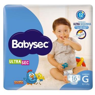 Imagem de Fralda babysec ultra jumbinho 16un g