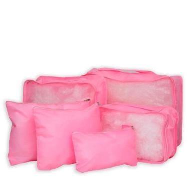 Imagem de Travel - kit organizador para mala - Mai Home, Rosa