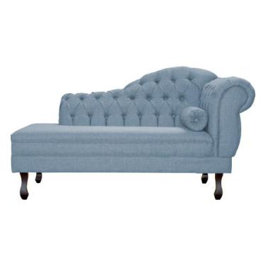 Imagem de Recamier Namoradeira Larissa Lado Esquerdo Linho Cores - DS Estofados,