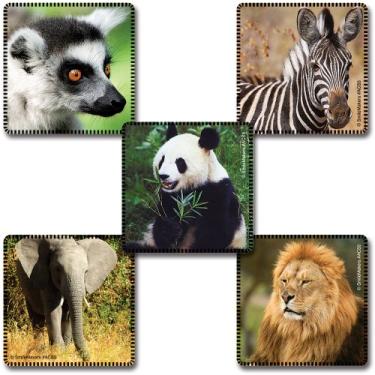 Imagem de Favorite Animals Stickers 100-pak