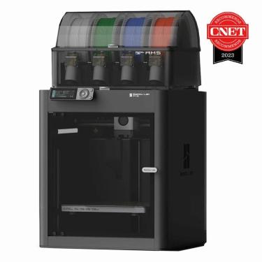 Imagem de Impressora 3D - Bambu Lab P1S Combo - Velocidade de Impressão 500mm/s - Bluetooth - PF001-U+SA001