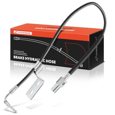 Imagem de A-Premium Mangueira hidráulica do freio dianteiro do motorista ou do passageiro compatível com modelos selecionados Chevrolet e GMC - B7 1993-2002, P6000 1992-1996, C7000 1990 - Substituição #