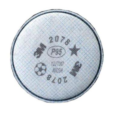 Imagem de Filtro p/Respirador Vapores Org./Gases/ Poeira/Névoa com 2Pcs  2078  -