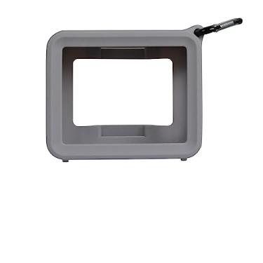 Imagem de Hermitshell Estojo de viagem para JBL GO2 – Alto-falante Bluetooth ultra portátil à prova d'água (cinza 2, capa para capa de silicone)