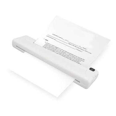 Imagem de Impressora Portátil Sem Fio para Viagens, Pequena Impressora Térmica Bluetooth Suporte para Papel Térmico Impressora Sem Tinta Recarregável USB Compatível Com Telefone Android