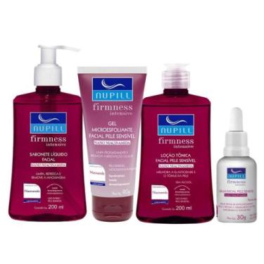 Imagem de Kit Facial Para Pele Sensível Nupill Firmness Intensive Nano Niacinami