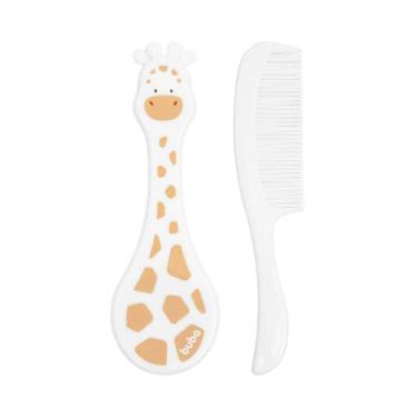 Imagem de Kit Escova E Pente Girafinha - Buba