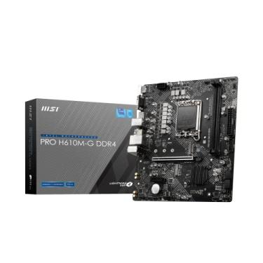 Imagem de Placa Mãe MSI PRO H610M-G (LGA1700 /2xDDR4/HDMI/VGA/DP/M.2/USB 3.2)