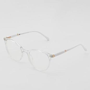 Imagem de Armação Óculos de Grau Feminina Acetato Redonda / Kira- Óculos Sunrise-Feminino