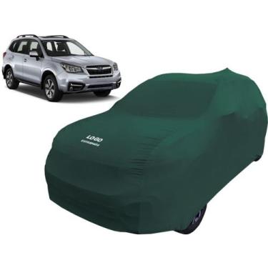 Imagem de Capa Cobrir Carro Totalmente De Lycra Subaru  Forester - Mz, Verde