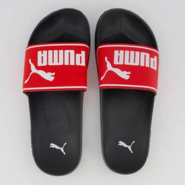 Imagem de Chinelo Puma Leadcat 2.0 BDP Vermelho e Preto, 42