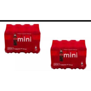 Imagem de Kit 24 und coca cola de 200 ml