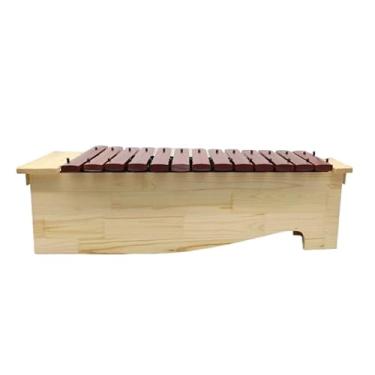 Imagem de 13 Variante do tipo de alto-falante xilofone Baixo do ensino médio material de mogno opcional e material de madeira sintética adequado para professores de música de iluminação musical usarem(Synthetic