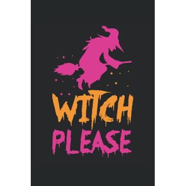 Imagem de Witch please Halloween Notebook dotgrid 6x9" DIN A5: Your perfect journal, diary or blog planner in 6" x 9" DIN A5 dotgrid