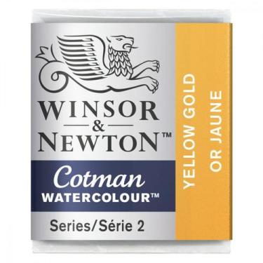 Imagem de Tinta Aquarela Pastilhas Winsor & Newton Cotman, YELLOW GOLD - 088