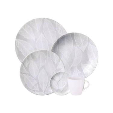 Imagem de Aparelho De Jantar Tramontina Arbo Em Porcelana Decorada 20 Peças Tram