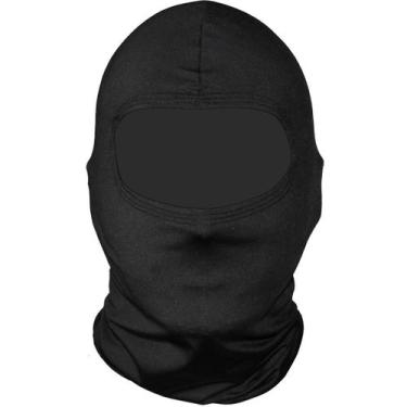 Imagem de Balaclava touca ninja UV50+ - EX311, Preto Fechado