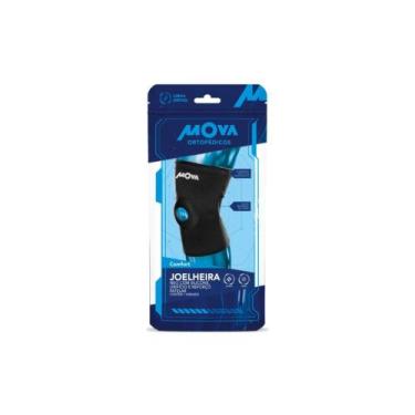 Imagem de Joelheira com Orifício, Silicone e Reforço Patelar Neo Comfort - Mova