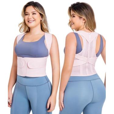 Imagem de Corretor de Postura URSEXYLY - Tamanho XXL para Mulheres - Cor Rosa