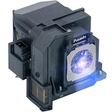 Imagem de Pugody Lâmpada De Projetor De Substituição Elplp90/V13H010L90 Para Epson Eb-670 Eb-675W Eb-675Wi Powerlite 675W Eb670 Eb675W Eb675Wi 675W Com Caixa