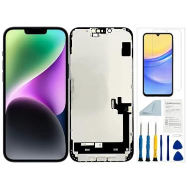 Imagem de Qinqiyue Substituição de tela LCD para iPhone 14 para iPhone 14 para iPhone 14 A2649 A2881 A2884 A2883 A2882 LCD Display Touch Screen Assembly Repair Parts