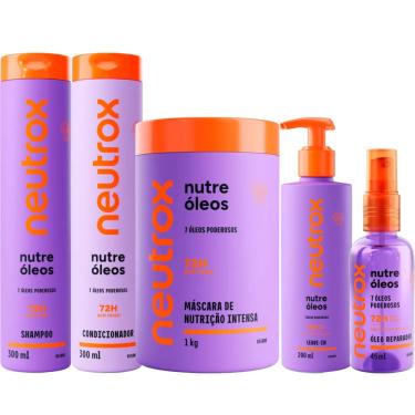 Imagem de Kit Neutrox Nutre Óleos 5 Itens