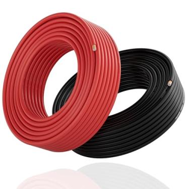 Imagem de Mygatti Fio De Calibre 14 (Pacote Com 2 Vermelho/Preto Cada 50 Pés), 14Awg Cca, Fio De Chicote Primário Automotivo De Baixa Tensão Para Bateria, Áudio Automotivo, Reboque Remoto, Alarme De Segurança