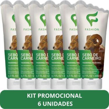 Imagem de Creme Hidratante Tradicional Fashion Sebo de Carneiro Bisnaga 200ml Ki