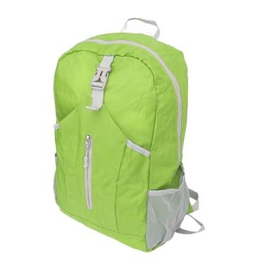 Imagem de Mochila de Caminhada, Pano Oxford Dobrável Grande Capacidade Esportiva Mochila para Viagens de Caminhada (Verde)