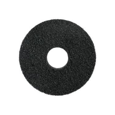 Imagem de Rifatrio Almofadas de limpeza de piso de 30,5 cm de diâmetro 437.071 437071 Almofada de limpeza Orbiter, serve para máquina de piso Orbiter Oreck 550MC preta