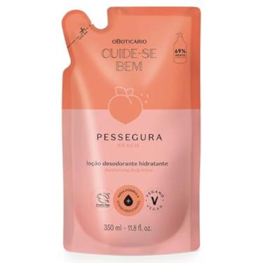 Imagem de Refil Loção Desodorante Hidratante Cuide-se Bem Pessegura 350ml