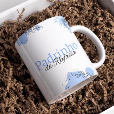 Imagem de Caneca Personalizada Com Nome Dinda/Dindo /Madrinha/Padrinho - Castelo