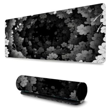 Imagem de Mouse Pad Gamer Profissional Grande Confortavél Anti Derrapante 90x40 - Florido