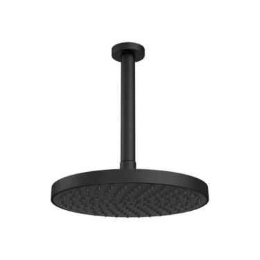 Imagem de Chuveiro Redondo De Teto Flex Max Black Matte Deca